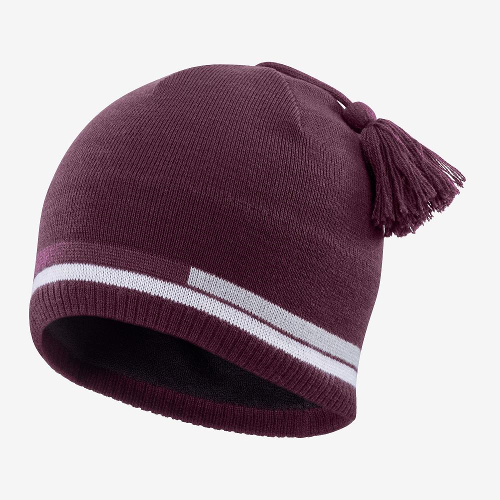 SALOMON ESE Philippines - Men's Beanie - Purple | 286715-SLF